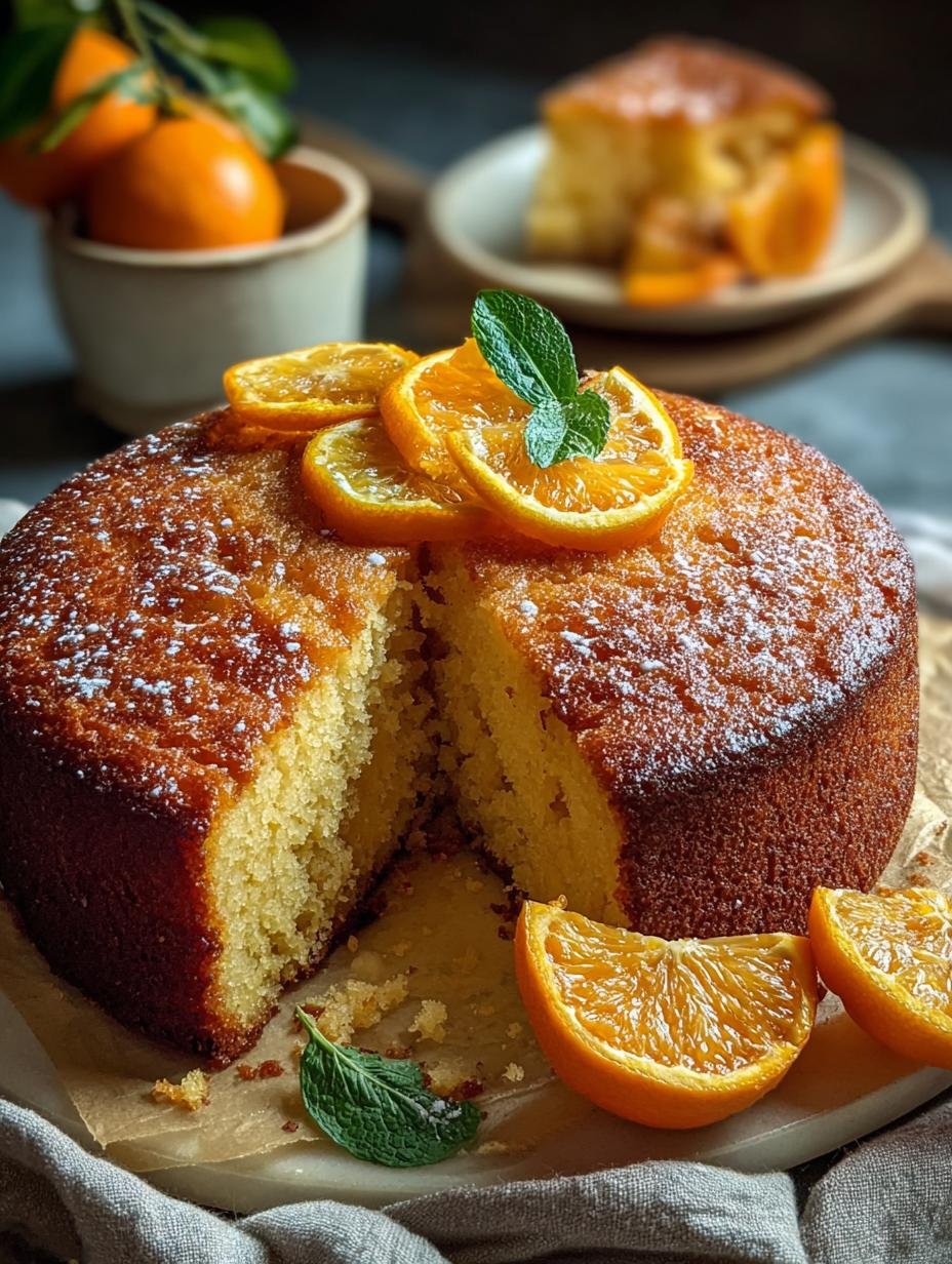 Sicilian Whole Orange Cake: 7 Steps to Citrus Bliss - Sicilian Whole Orange Cake - main visual representation
