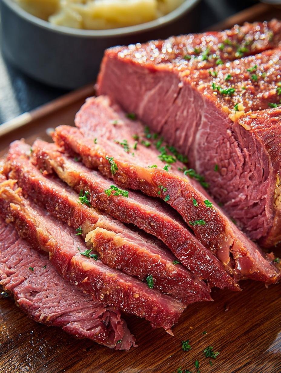 Slow Cooker Corned Beef: 3 Ingredients for Tender Bliss - Slow Cooker Corned Beef - additional detail