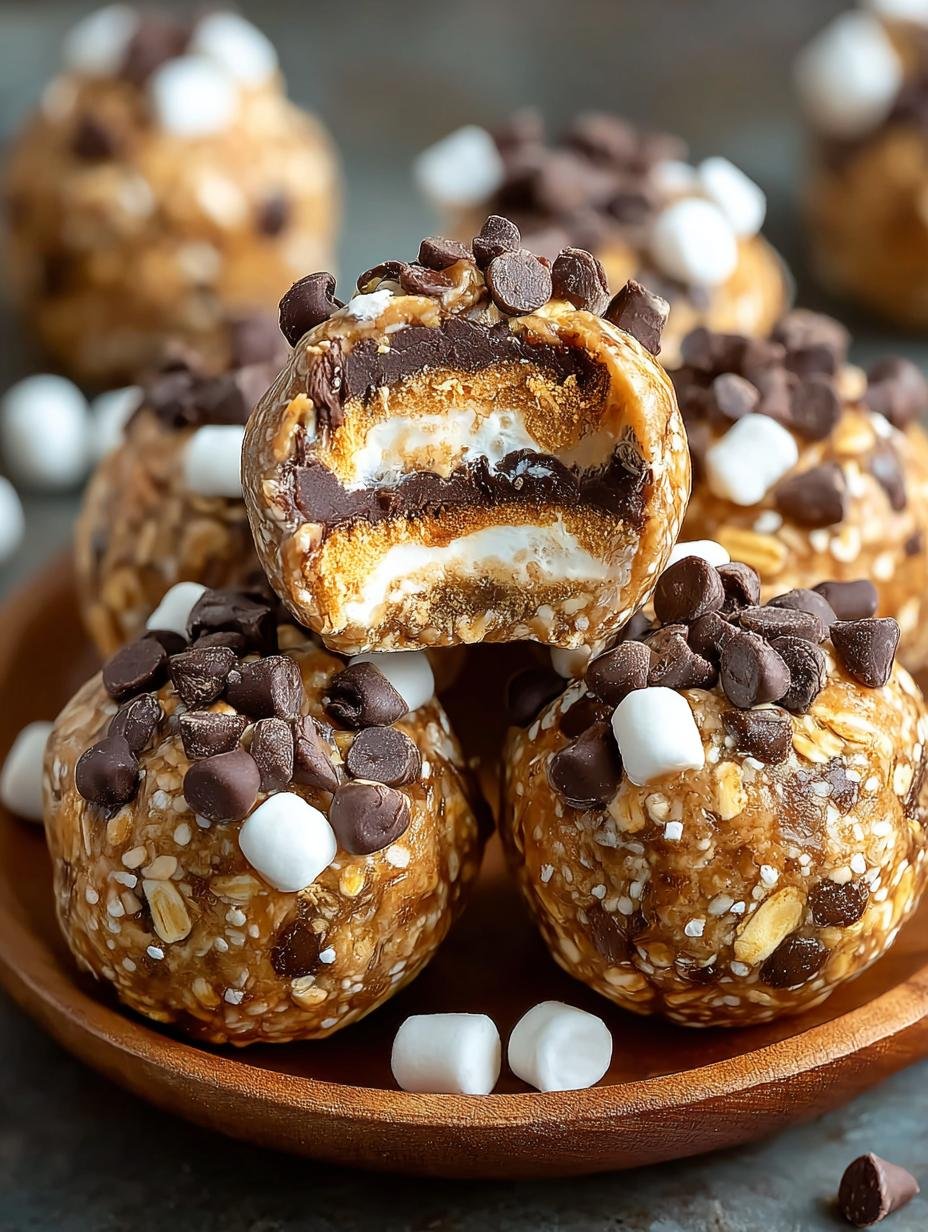 Delicious S’mores Energy Bites for Quick Snacking