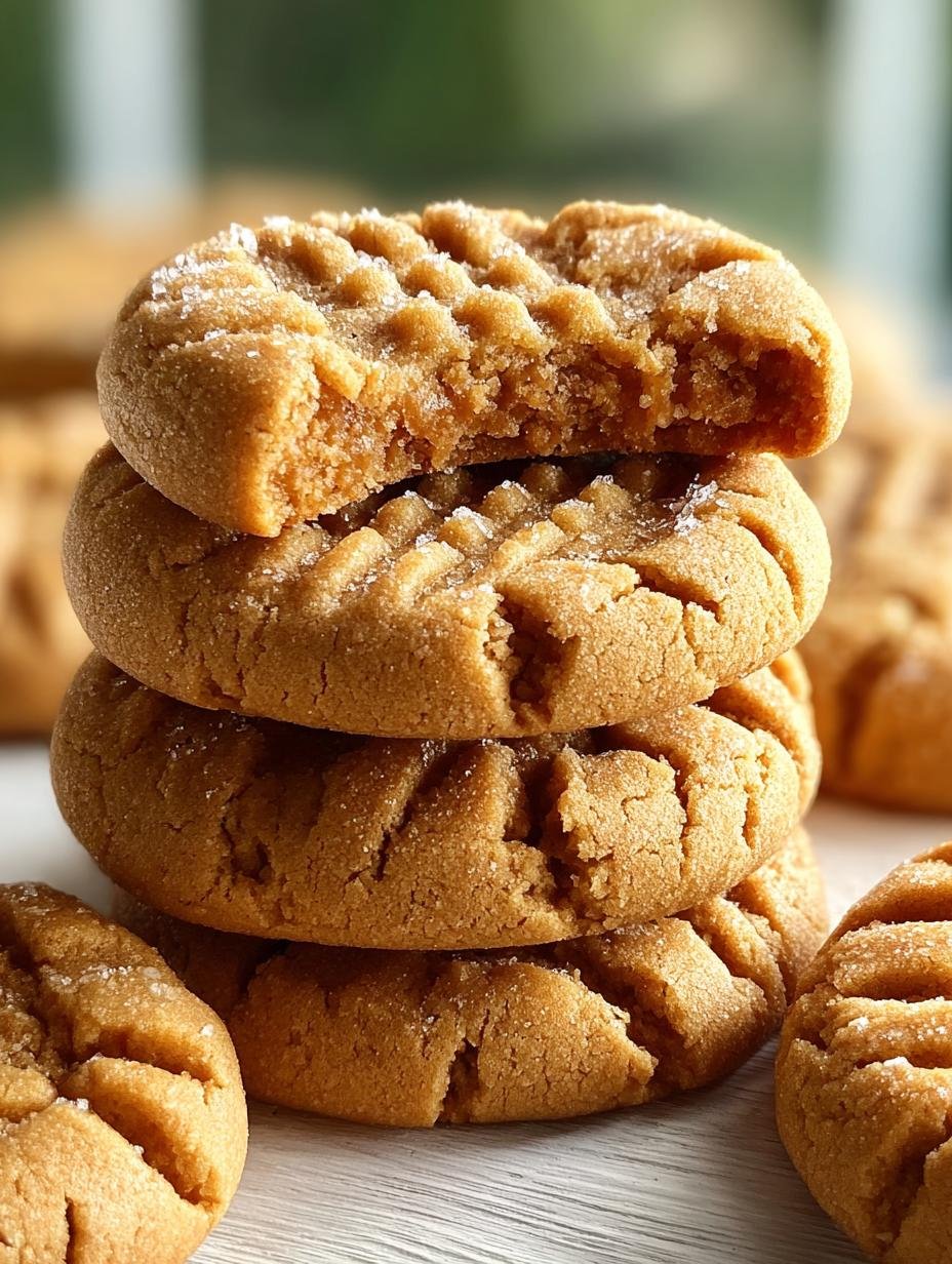 Soft Chewy Peanut Butter Cookies – Perfect Every Time