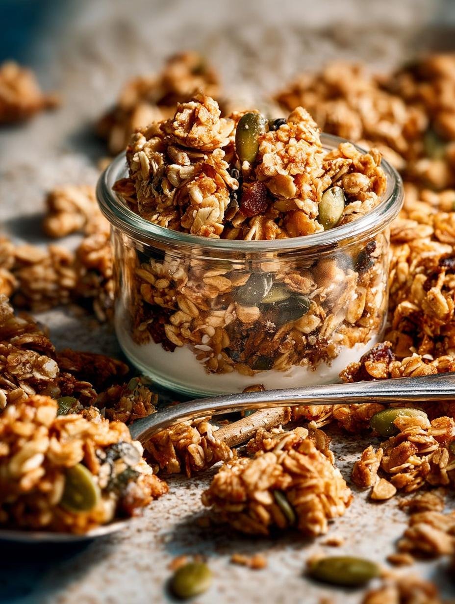 Sourdough Discard Granola: 5 Crunchy Cluster Secrets - Sourdough Discard Granola - additional detail