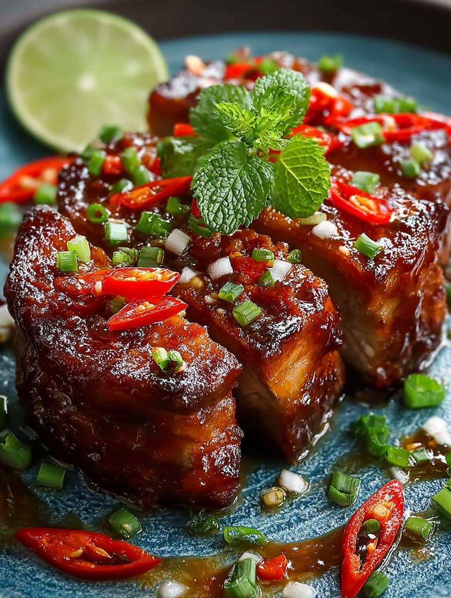 Thai Style Sweet Chili Ribs: 5-Star Flavor Explosion - Thai Style Sweet Chili - main visual representation
