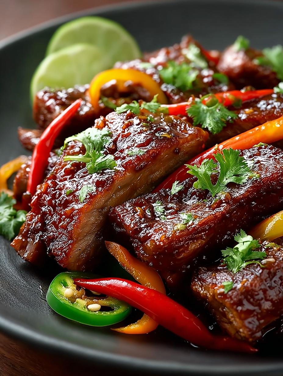 Thai Style Sweet Chili Ribs: 5-Star Flavor Explosion - Thai Style Sweet Chili - additional detail