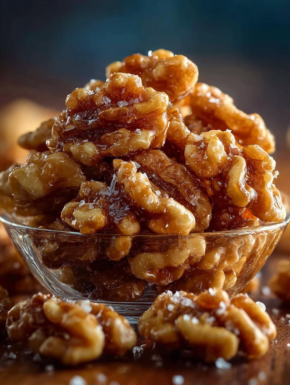 Toffee Candied Walnuts: 7 Reasons to Love This Treat - Toffee Candied Walnuts - additional detail