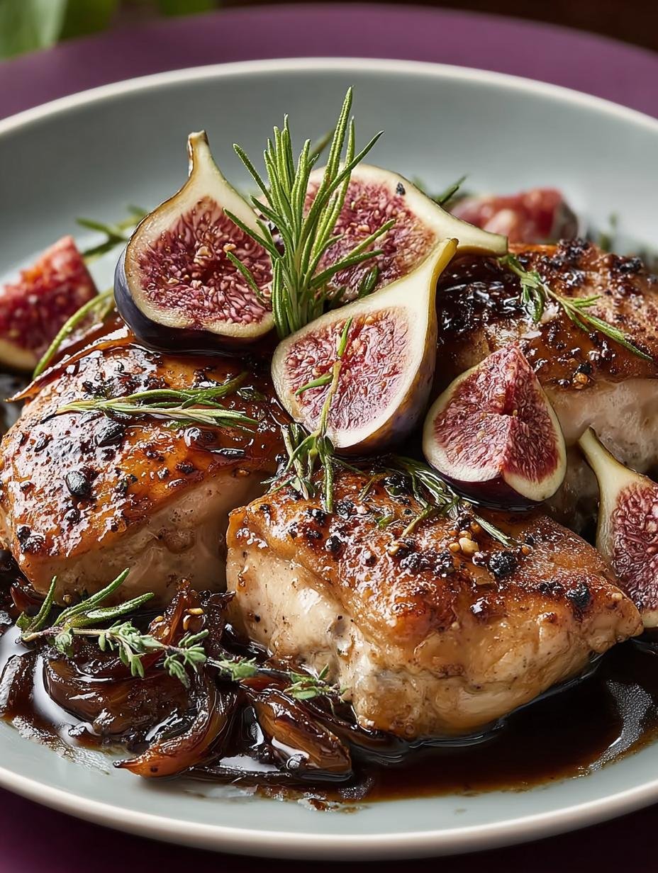 Vinegar Chicken with Figs: A Sweet and Tangy Delight - Vinegar Chicken with Figs - additional detail