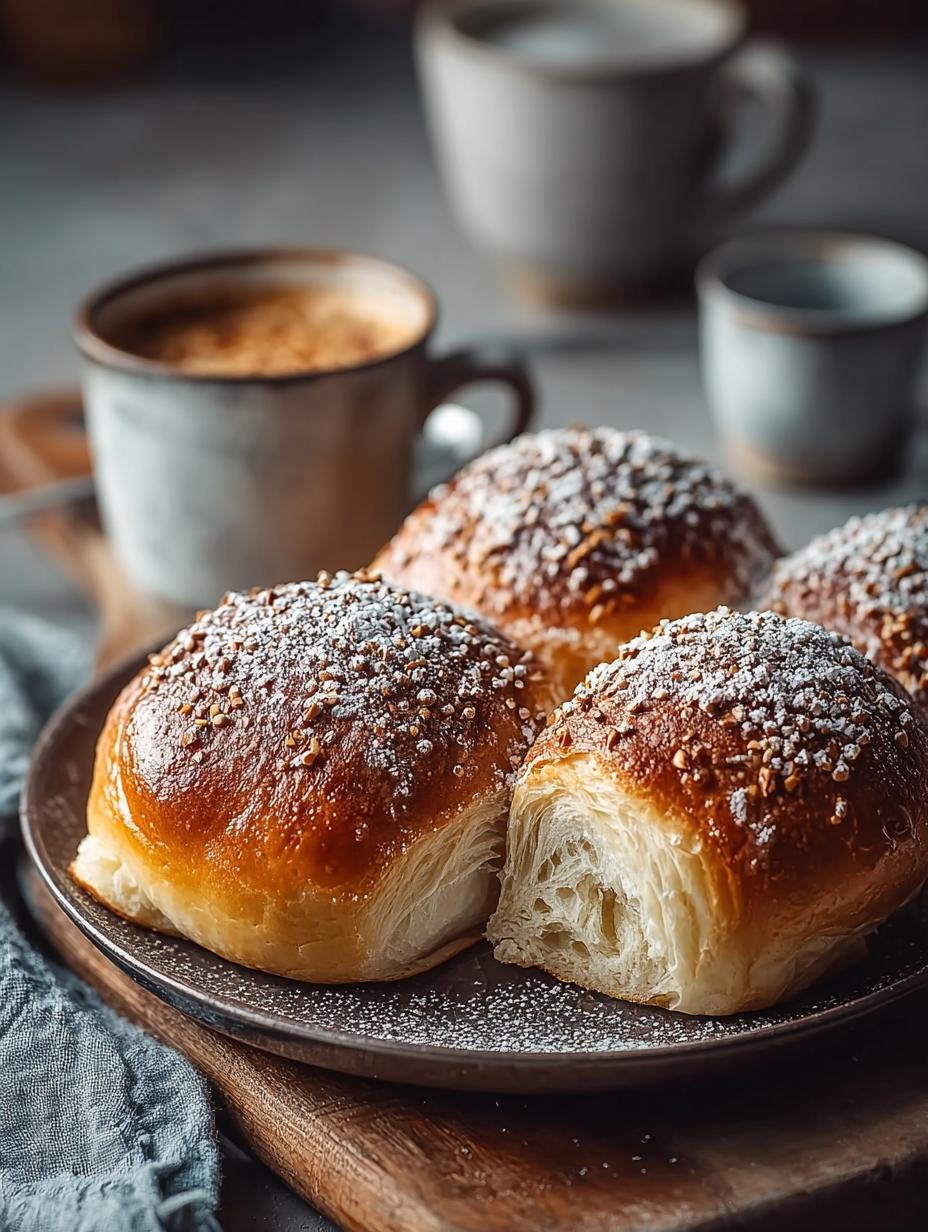 Cozy Winter Coffee Brioche Buns to Savor This Season - Winter Coffee Brioche Buns - main visual representation