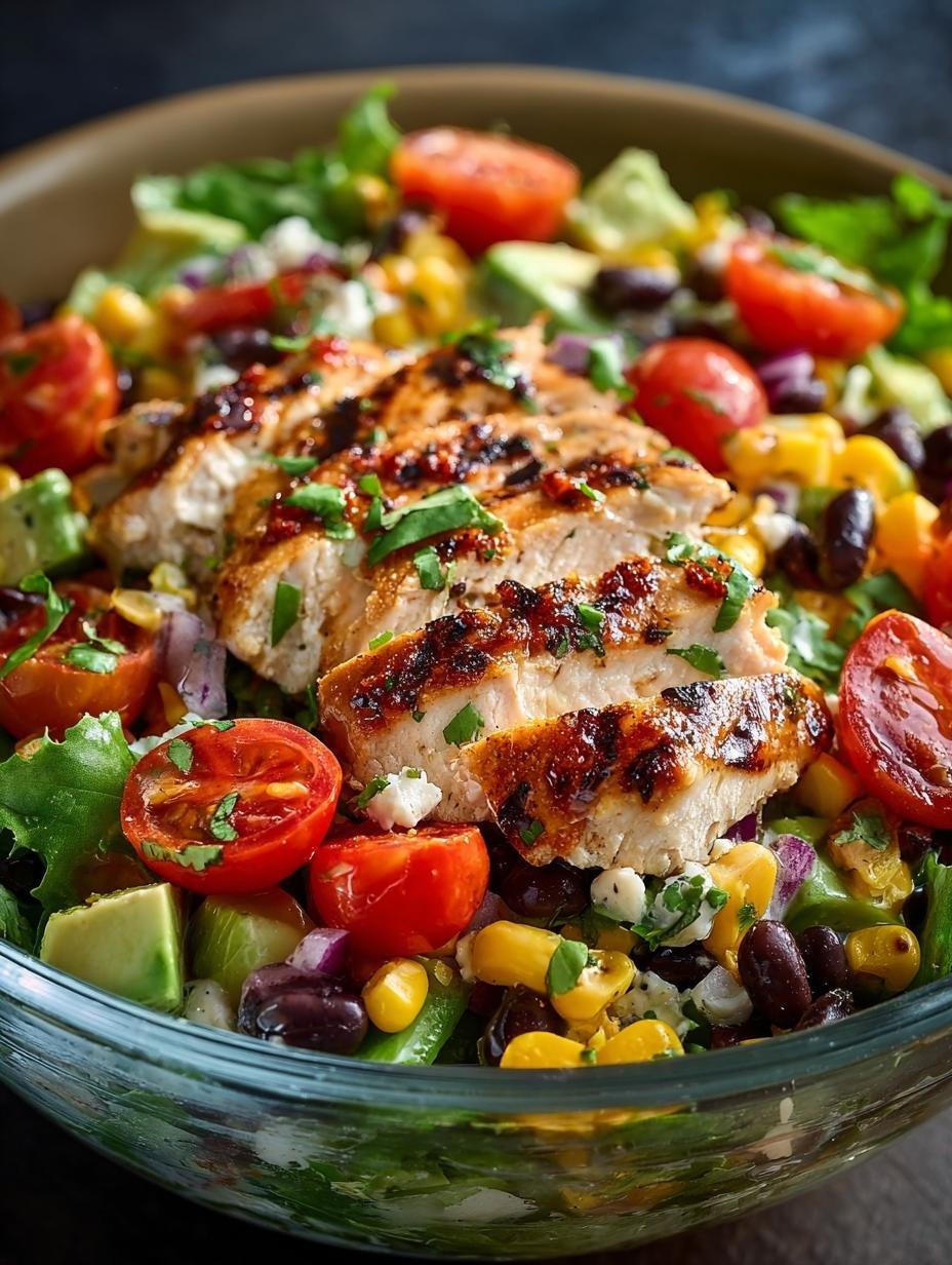 Delicious Zesty Southwest Chicken Salad Recipe for Summer